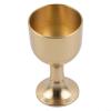Brass Stem Wine Glass view 4