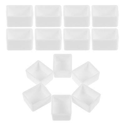 Alasum 24 Empty Plastic Watercolor Half Pans for DIY Projects