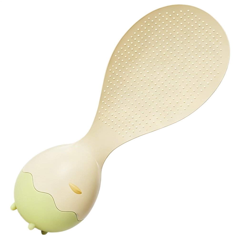 Rice Spoon, Non-Stick with Eggshell Design - Spoon for Rice Cooker