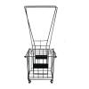 MFMEXUL Tennis Ball Cart with Wheels view 1