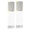 24 cm Stainless Steel Fondue Forks, 12-Pack for Fruit and Desserts view 1