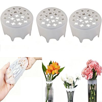Expandable Silicone Flower Arrangement Tool (3 Pieces)