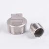 MQXFCZUX 304 Stainless Steel Outer Plug, Square Corner Plug, Stuffer, Sanitary Accessory, 1-inch Pipe Connector view 2