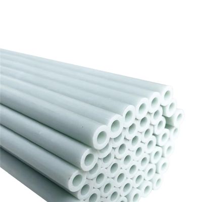 10 White Fiberglass Tubes, Lightweight Hollow Rods for DIY and Model Aircraft (4 x 2 x 500 mm)
