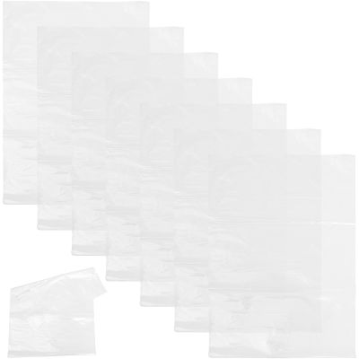 WATIIFUFU Transparent PVC Shrink Bags, 15 x 21 cm, 100 Pieces
