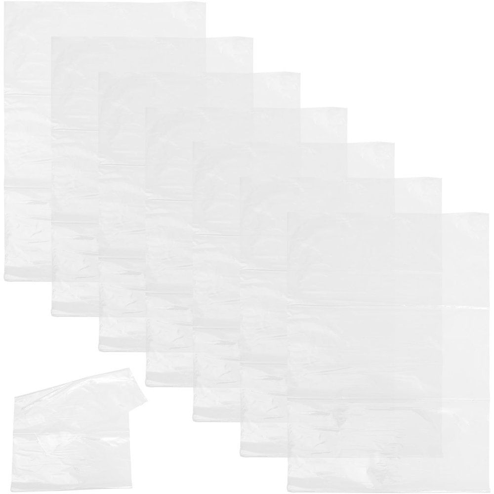 WATIIFUFU Transparent PVC Shrink Bags, 15 x 21 cm, 100 Pieces