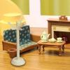 Chosertory Dollhouse Miniature Clothes Rack view 4
