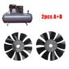 Auratrove Air Compressor Fan, 2 Pack view 3