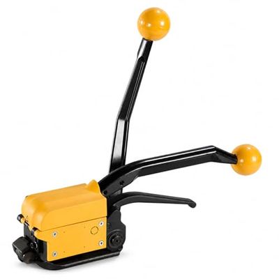 Manual Sealless Steel Strapping Tool for 13–19 mm Straps, 0.38–0.58 mm Thick