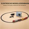 HO Scale F7 Diesel Locomotive Model Train Set with Metal Tracks and Remote Control view 4