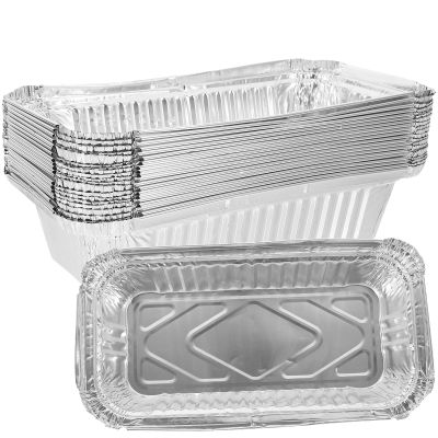 IMUSINICE 20-Pack 1100 ml Disposable Aluminum Baking Pans