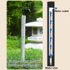 Generic 24-Inch Frost-Proof Outdoor Water Faucet, Robust Black Hydrant for Vertical Garden Irrigation view 4