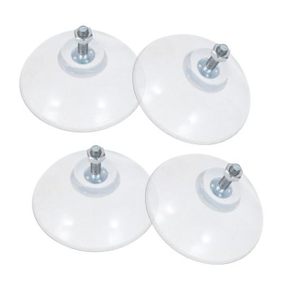 4 PVC Suction Cup Feet with M6 Screws for French Fryers