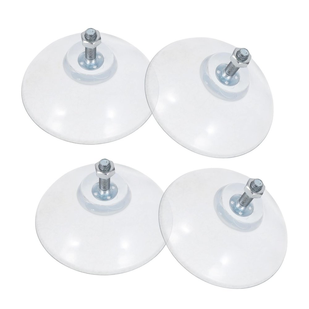4 PVC Suction Cup Feet with M6 Screws for French Fryers
