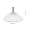4 PVC Suction Cup Feet with M6 Screws for French Fryers view 2