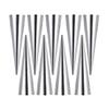 CHICAMPERA 9-Piece Conical Croissant Molds, Stainless Steel view 1