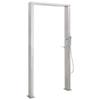 Massbinet Garden Shower with Shower Head, Adjustable Temperature, Stainless Steel, Double Nozzles view 3