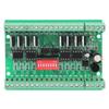 8-Channel Logic Level Converter, 5 V/24 V NPN/PNP to NPN, 10 MHz, Optocoupler-Isolated, DIN-Rail Mount view 1