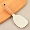 Glewi Silicone Rice Spoon with Wooden Handle view 3