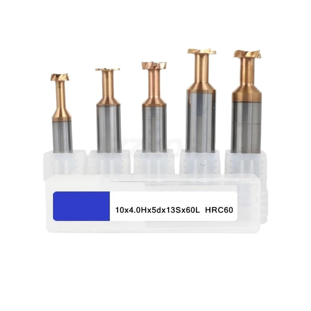 Tungsten Steel Alloy T-Slot Cutter for Hard-Alloy Machining, Special Groove Type (6x2.5Hx3Dx8Sx50L)