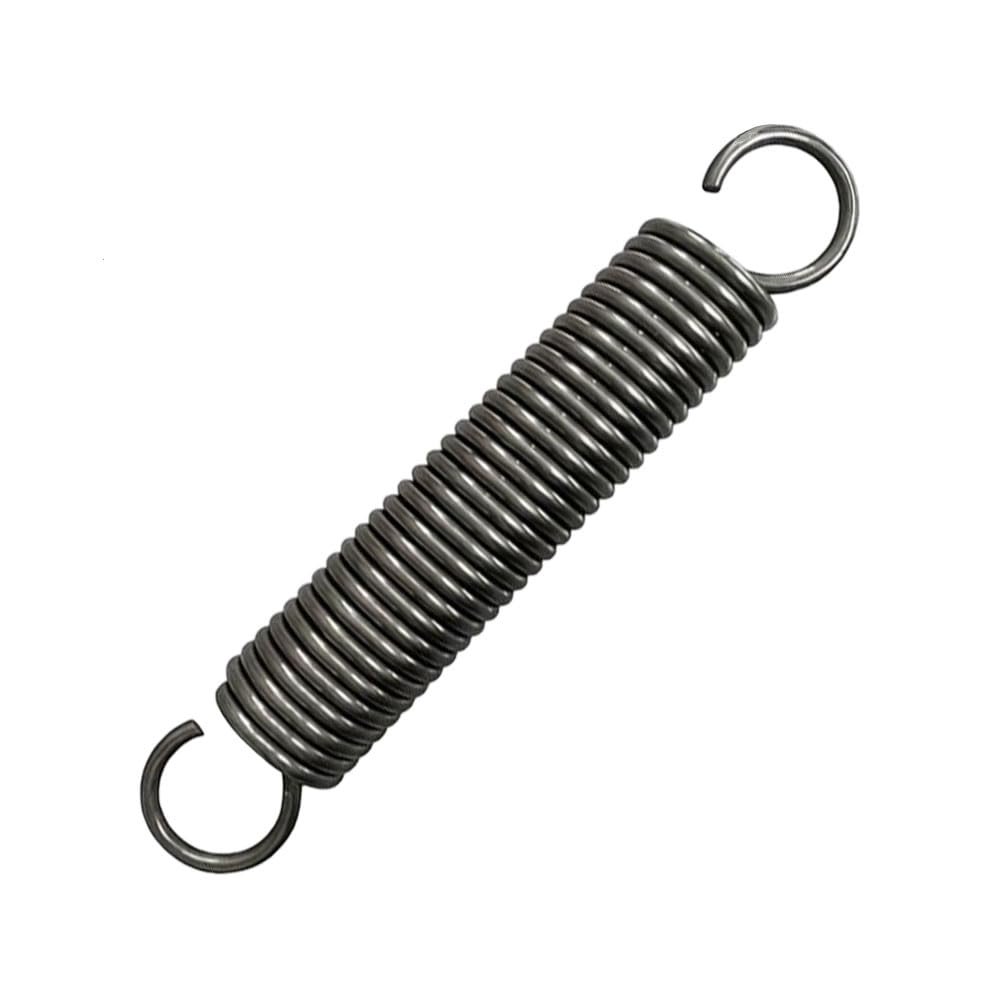 2-Pack Extension Springs with Hooks, 3 mm Wire Diameter, 20 mm Outer Diameter, 120 mm Length