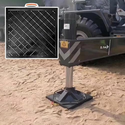 Heavy-Duty Crane Outrigger Stabilizer Pads for Leveling