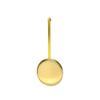Getdoublerich Golden Metal Wall Clock view 3