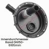 DN150 IBC Tank Lid with Hose Connection and Ventilation, 32 mm view 4