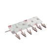 Foldable Travel Clothes Hangers with Clips view 1