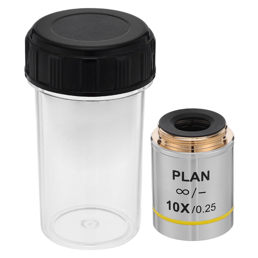 AUTSUPPL Universal Copper Microscope Objective for Biological Microscopy