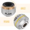 AUTSUPPL Universal Copper Microscope Objective for Biological Microscopy view 3