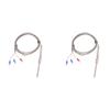 Cryofu 2-Pack PT100 Type Temperature Sensors, 0–400°C, 5 mm x 50 mm, 2 m view 1