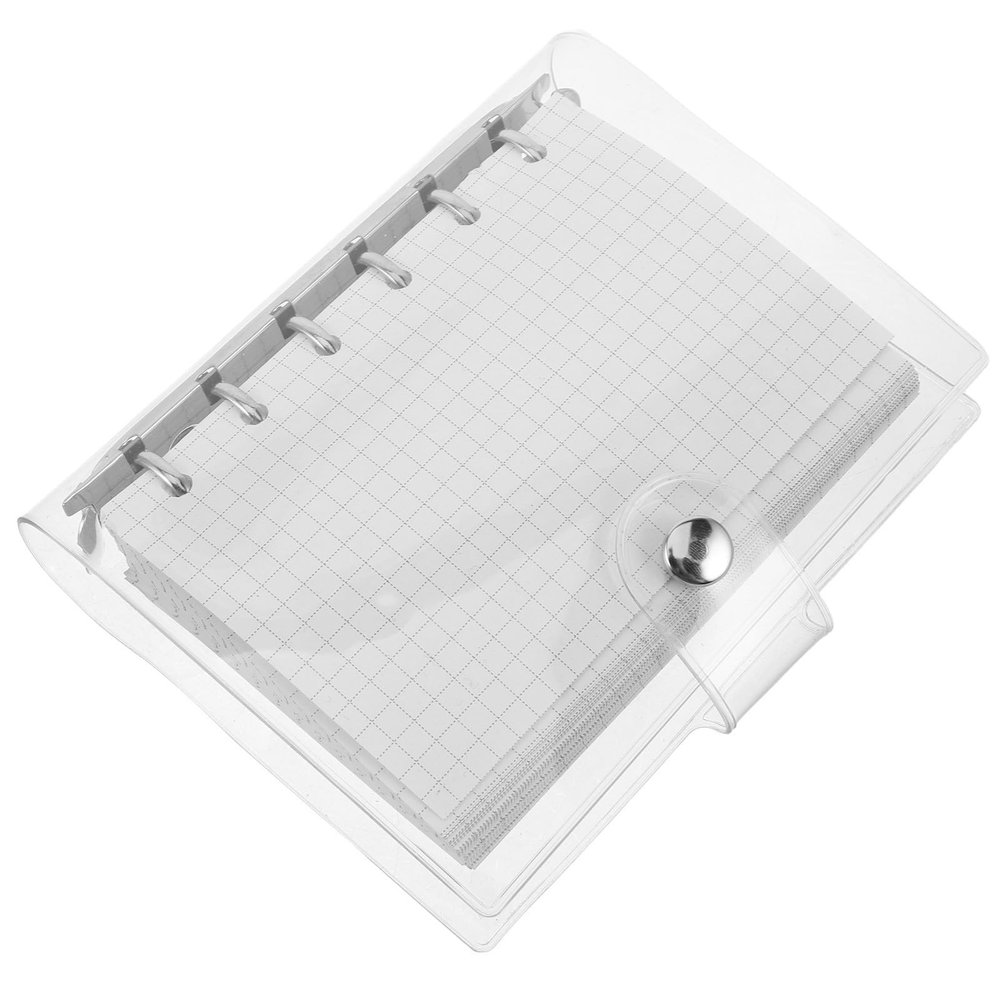 IDEANATEGRATE Transparent PVC A7 6-Ring Binder