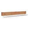 PRETYZOOM Rotating Wall-Mounted Tie Holder with Non-Slip Clips view 1