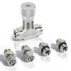 YWBL-WH Hydraulic Flow Control Valve, Bidirectional STB-NPT Throttle Valve with M14 Connector view 1