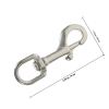 HINTRMENT 2-Pack Stainless Steel Swivel Hooks with Swivel Carabiners view 2