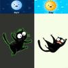Glow-in-the-Dark Cat Switch Sticker view 4