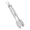 Vintage Smoker Tongs - Long Handle Metal Clamp view 1