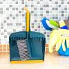 Garneck Hand Broom and Dustpan Set, PP, for Desk and Car, Green view 4