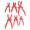 Ejoyous 6-Piece Hose Clamp Pliers Set, Nylon Fuel Line Clamps, Red view 2