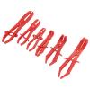 Ejoyous 6-Piece Hose Clamp Pliers Set, Nylon Fuel Line Clamps, Red view 4