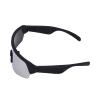 Naroote Sport Smart Sunglasses, Bluetooth 5.3 Sunglasses with Polarized Lenses, Wireless Music Speakers with Voice Assistant Touch Control, Ideal for Cycling and Running (Galvanized view 1