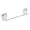 Garneck Wall-Mounted Slipper Holder, White Aluminum, for Bathroom and Kitchen view 1