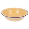 HOMOCONO Vintage Classic Yellow Enamel Bowl, Large Capacity view 1