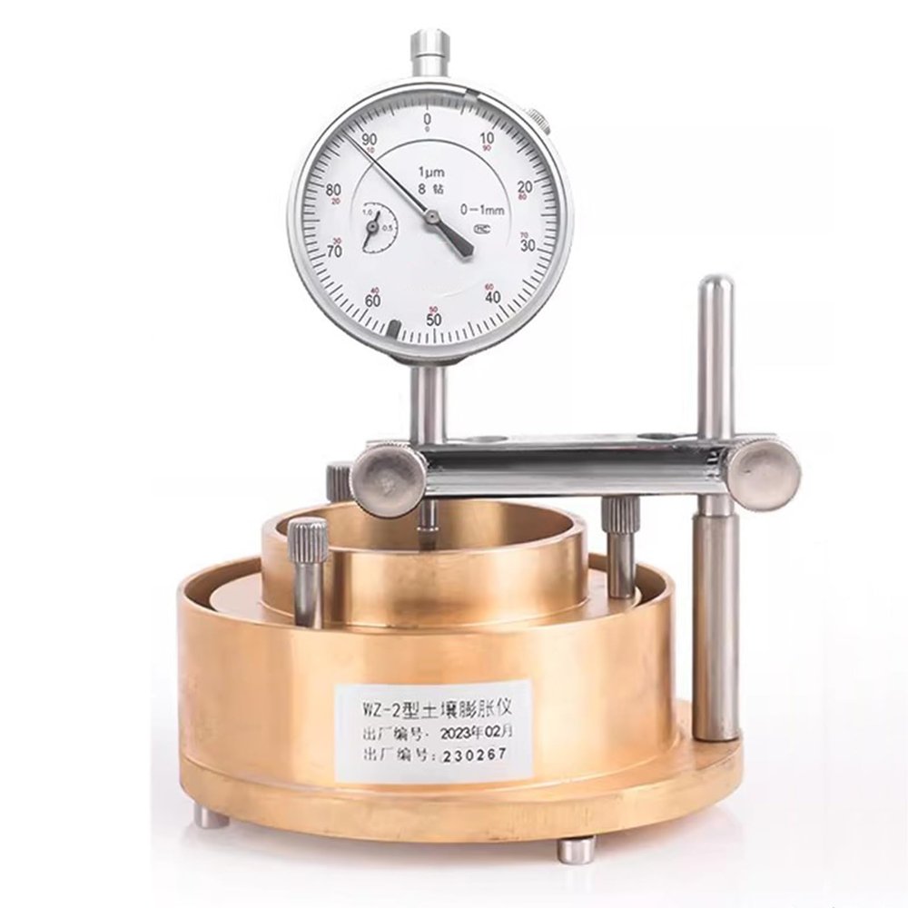 Soil Swelling Rate Tester with Removable Brass Cup