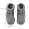 USB Heated Slippers, 1 Pair, Boot-Shaped view 2