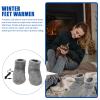 USB Heated Slippers, 1 Pair, Boot-Shaped view 3