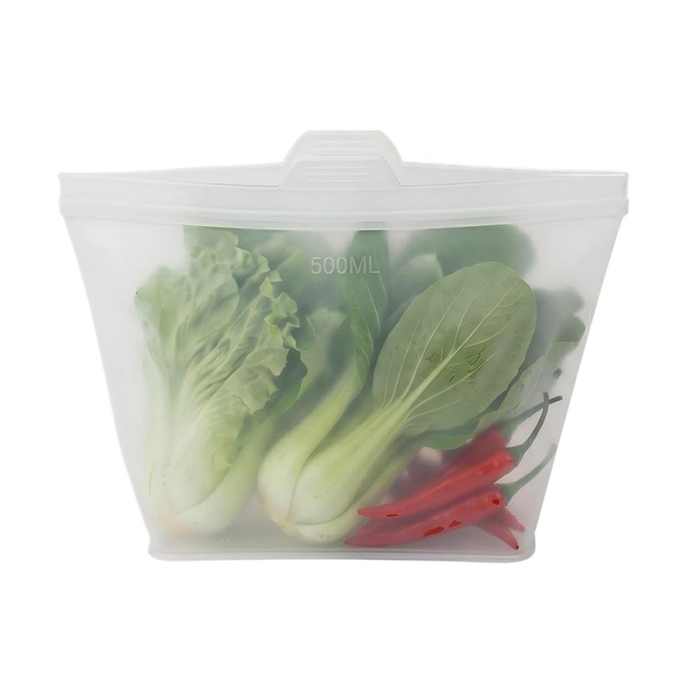 Uonguon Food Storage Bags - 500 ml Airtight Stand-Up Containers