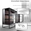 Glass Sliding Door Rail Kit for 5 mm Glass, Double Track, 80 cm view 4