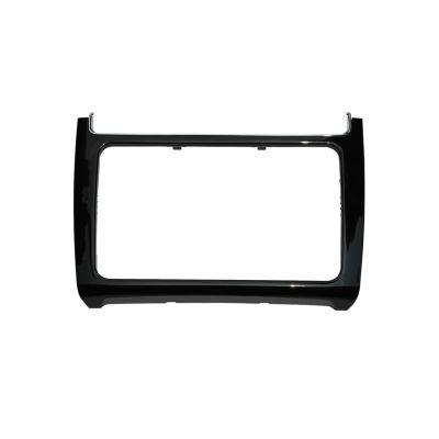 Car Stereo Dash Fascia for VW Polo 2014–2017, Piano Black